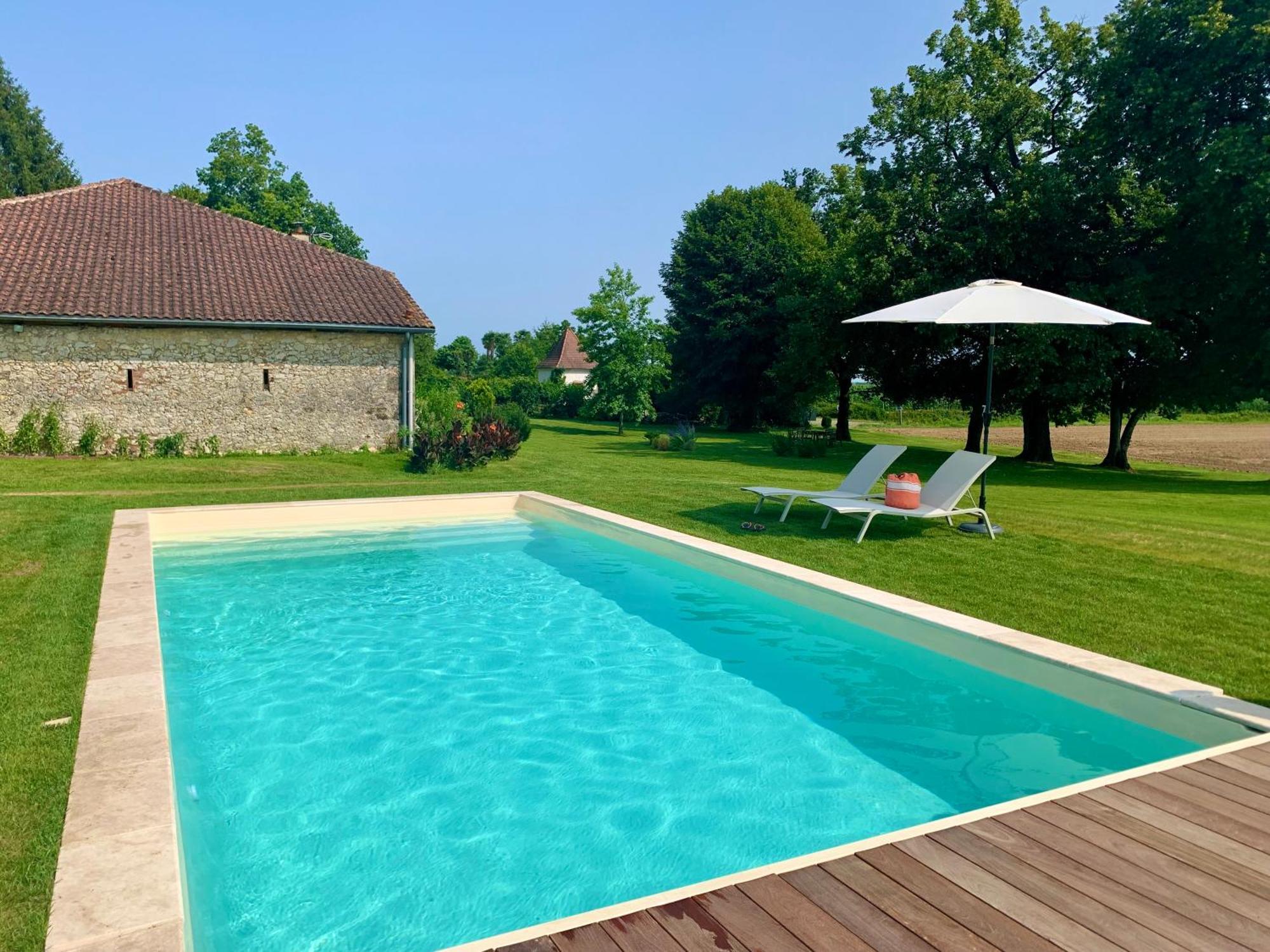 Le Poutic Gite Et Maison D'Hotes Creon-d'Armagnac Exterior foto